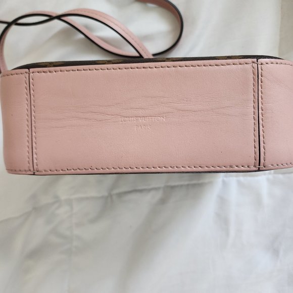 Louis Vuitton 2019 Monogram Saintonge Bag Pink and Brown - Picture 9 of 14